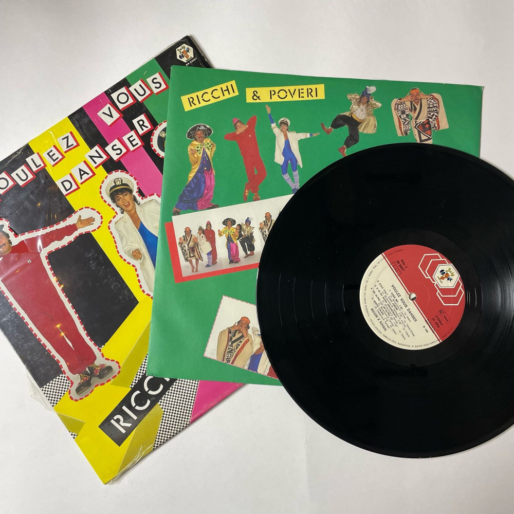 Винтажная виниловая пластинка LP Ricchi and Poveri Богатые и Бедные Voulez Vous Danser (Italy 1983) Acapulco