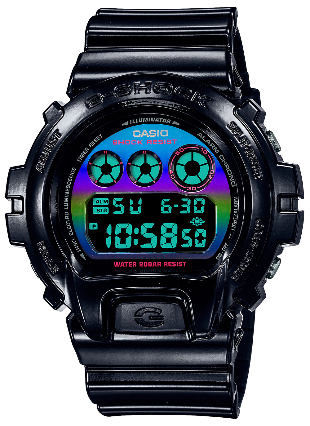 Мужские наручные часы Casio G-Shock DW-6900RGB-1