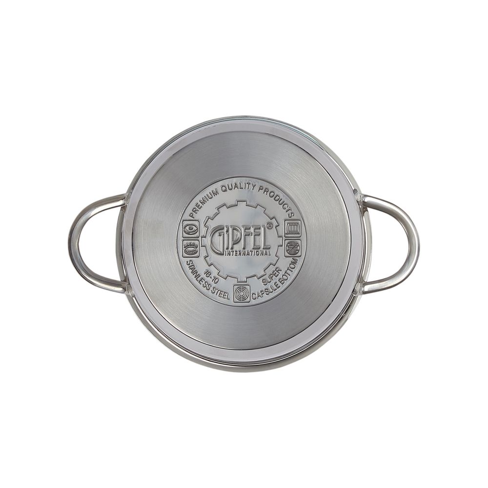 Кастрюля из нержавеющей стали Gipfel Mini 1202 14 см/0,7 л