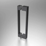 Душевая дверь Vincea Alpha VDP-3AL800CLGM 80 стекло прозрачное/профиль вороненая сталь