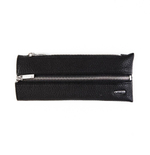 Мужская чёрная ключница из натуральной кожи с молнией Doublecity 120-DC31-45A