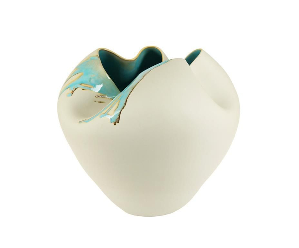 Элитная ваза декоративная Blotch низкая от S. Bernardo