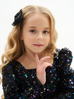 Нарядное новогоднее платье с пайетками Уэнсдэй