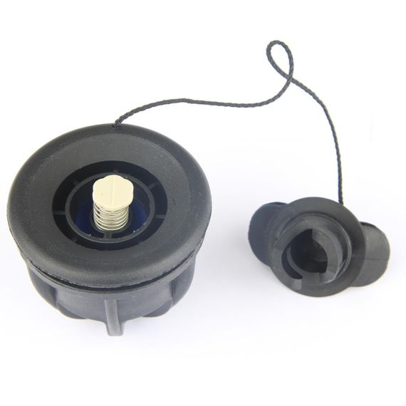 Клапан для лодки ПВХ (черный)