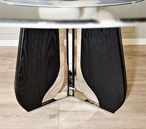 Стол с вращающейся столешницей 4473, Ø135 см, керамогранит