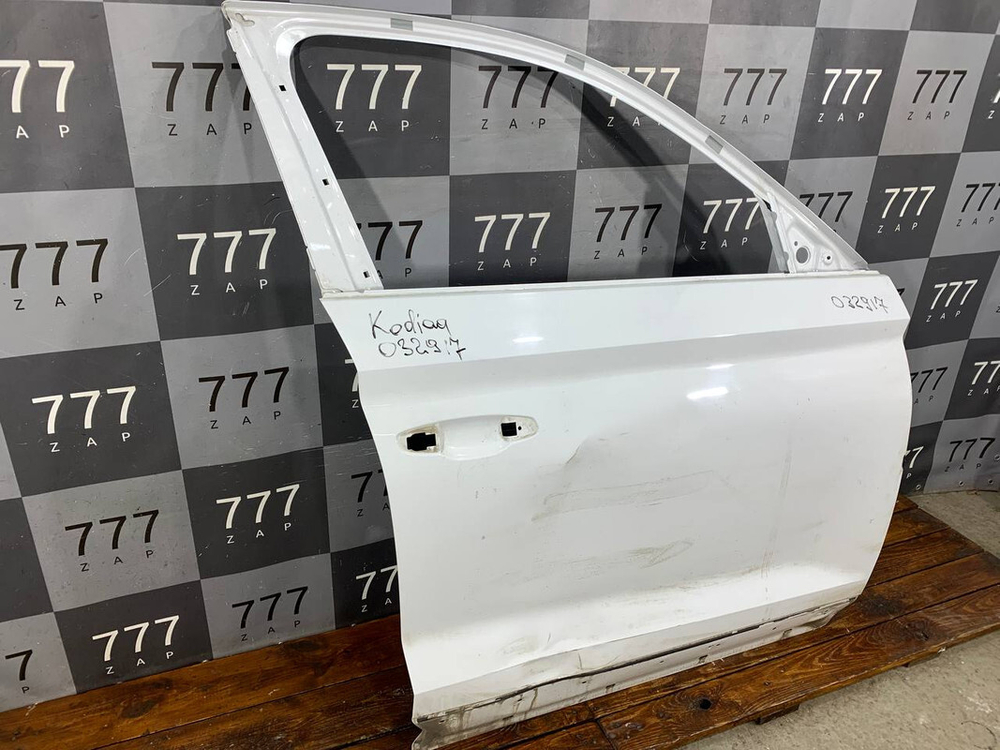 Дверь передняя правая Skoda Kodiaq 16-нв Б/У Оригинал 565831056