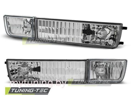 Поворотники с галогеном VW Golf 3 / Vento chrome