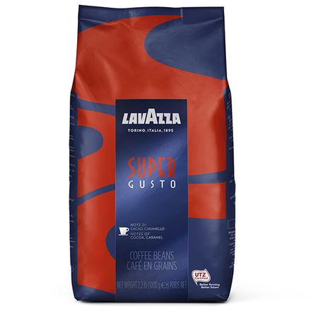 Кофе в зернах Lavazza Super Gusto UTZ, 1 кг