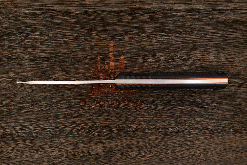 Нож разделочный UralEDC&Ножинск КрейсерЪ, клинок 120мм, сталь AUS-10Co, рукоять микарта S1