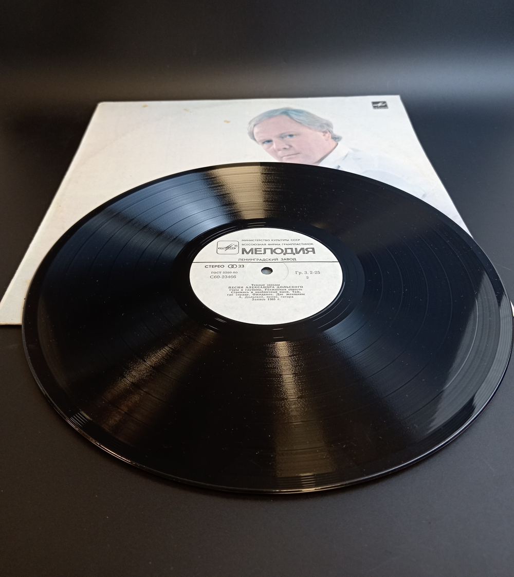 LP Александр Дольский - Тёплые звезды. Виниловая пластинка 12 дюймов ,Мелодия СССР 1985 год.