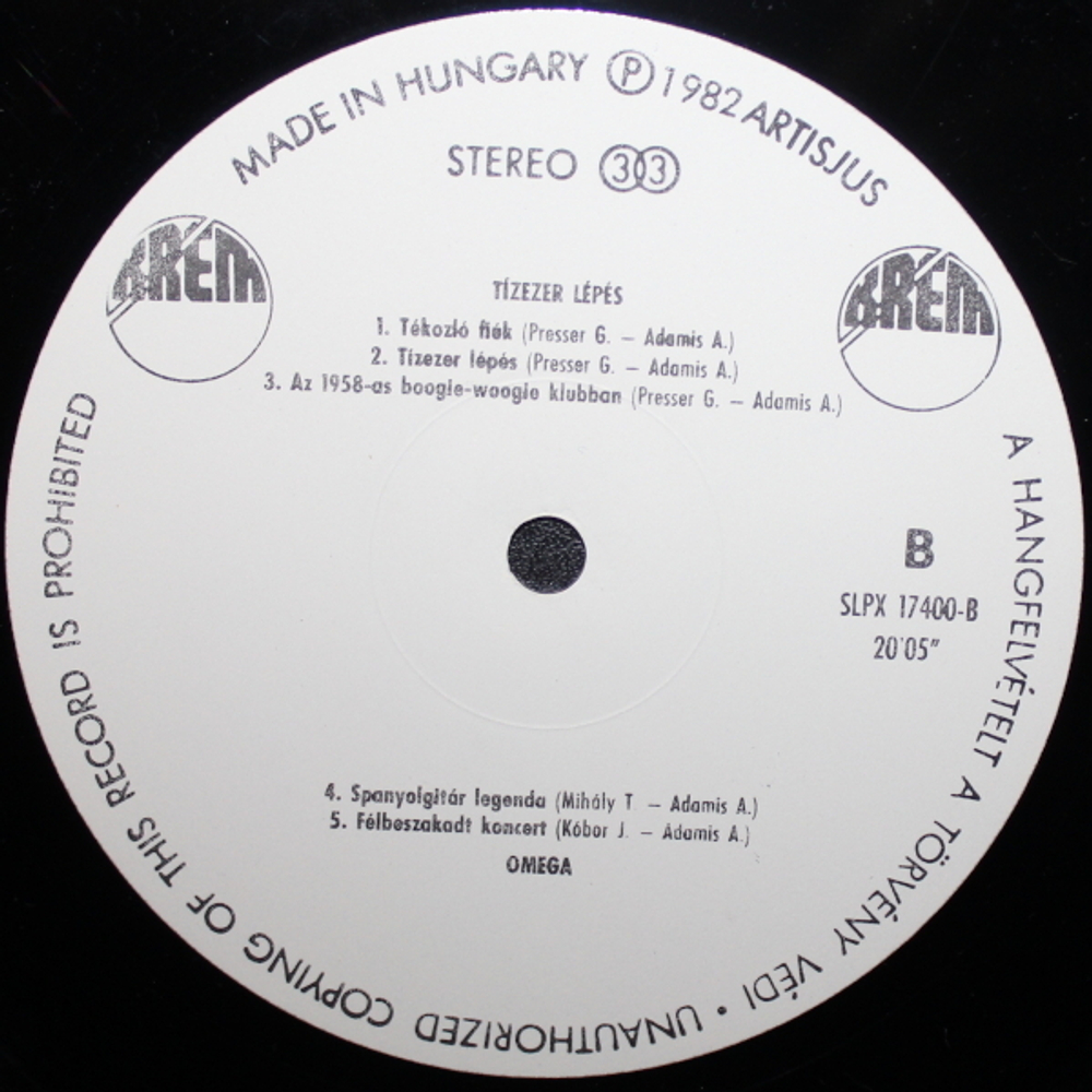 Omega / 10000 L?p?s (LP)