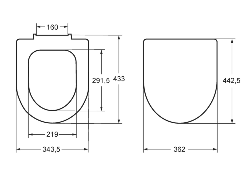 Сиденье Roca Debba Round микролифт, supralit 801B2200B