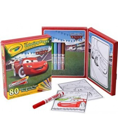 Мини-раскраска "Тачки"