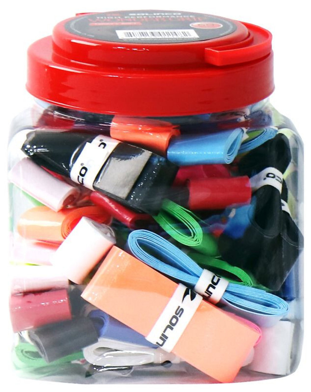 Теннисные намотки Solinco Wonder Grip Jar 60P - разноцветный