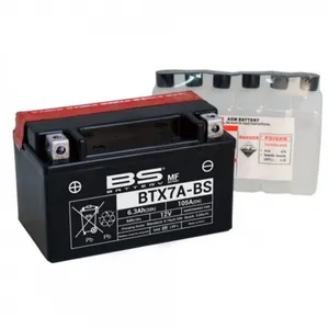Аккумулятор BS-Battery BTX7A-BS/YTX7A-BS, 300619