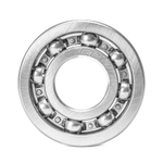 Подшипник шариковый радиальный однорядный открытый с проточкой на наружном кольце, 30х75х19 мм (КПП ГАЗ)