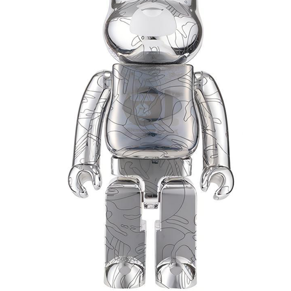 Дизайнерские игрушки BE@RBRICK x Aape 1000%, 3821653-617549709