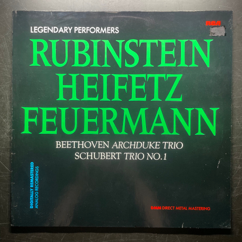 Бетховен - Фортепианное трио Эрцгерцог соч.97 / Шуберт - Фортепианное трио соч. 97 (Германия)