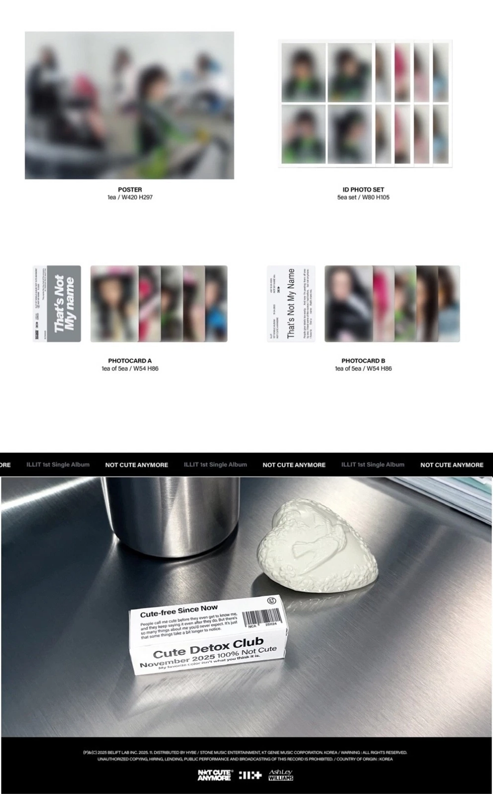 Альбом ILLIT - NOT CUTE ANYMORE