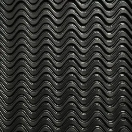 Профилактика листовая Piligrim B6001, 380*570*3,5 мм (волна), черный