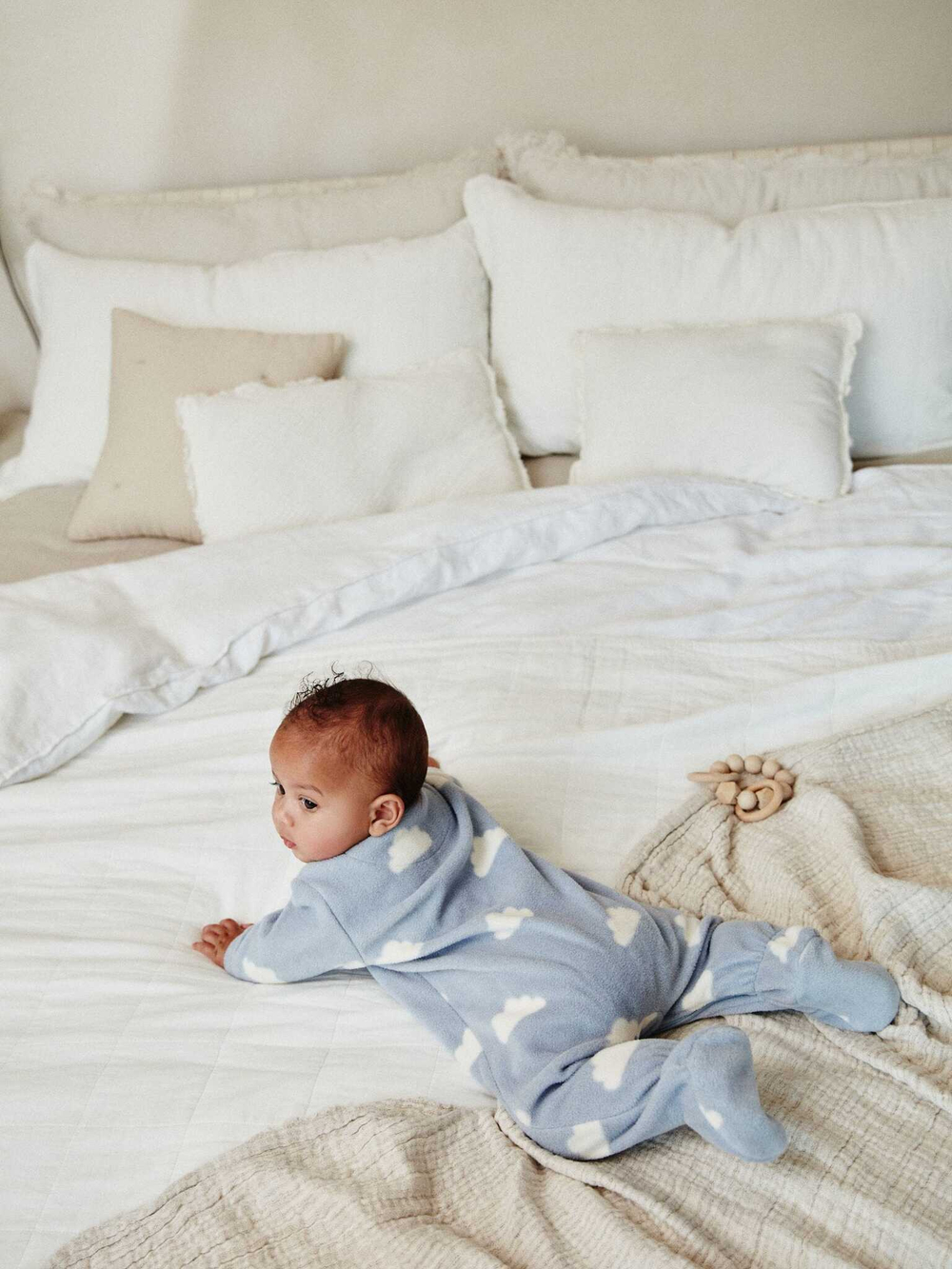 Комбинезон флисовый для малышей Next K79-530, 2 шт., Голубой, Синий