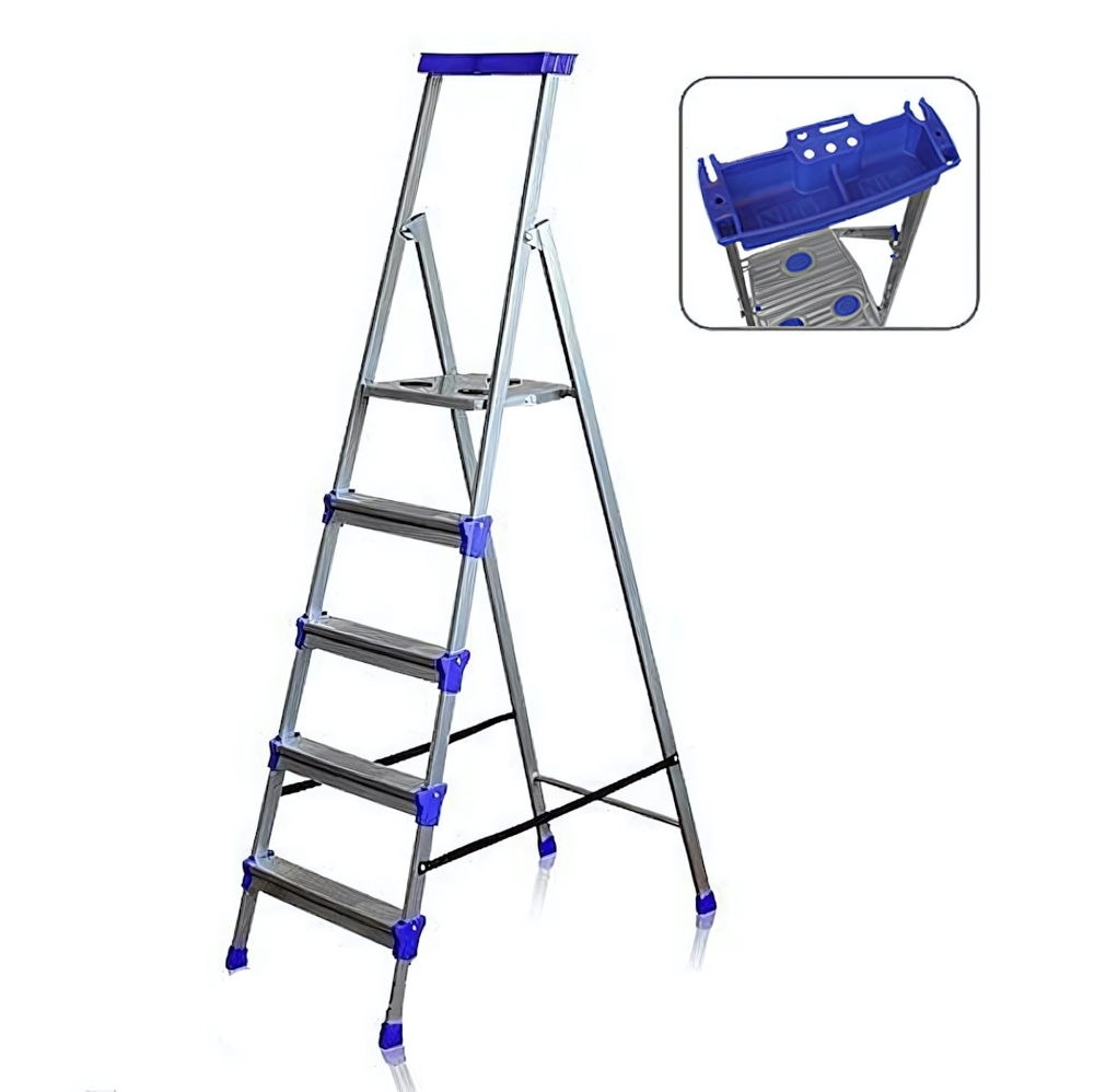 Стремянка 5 ступеней, высота 1190 мм СМ5 НИКА