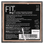 Maybelline, Fit Me, рассыпчатая пудра, оттенок 15 «Светлый», 20 г