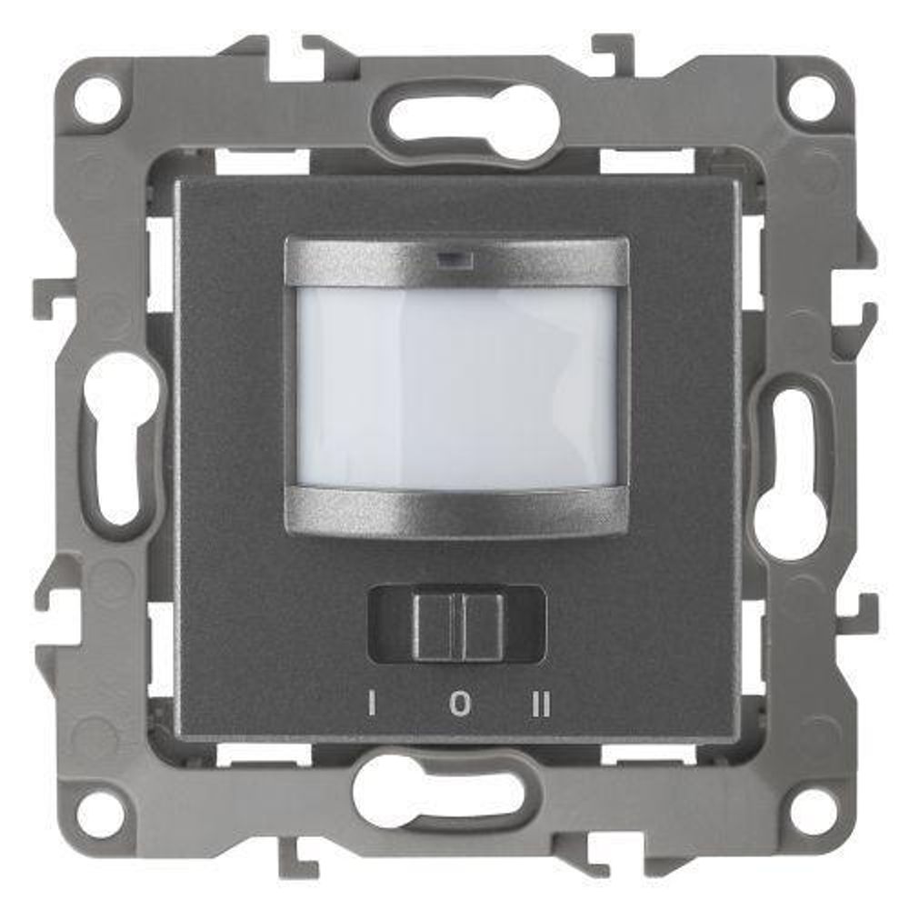 Датчик движения 12-4103-12 2-проводной 180-250В 200Вт графит ЭРА Б0031257