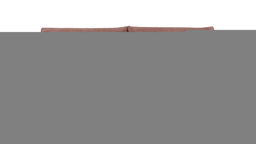 Диван Сенлин Лайт Cilium Coral 252*103*90 см, Розовый Вельвет Еврокнижка Фиеста