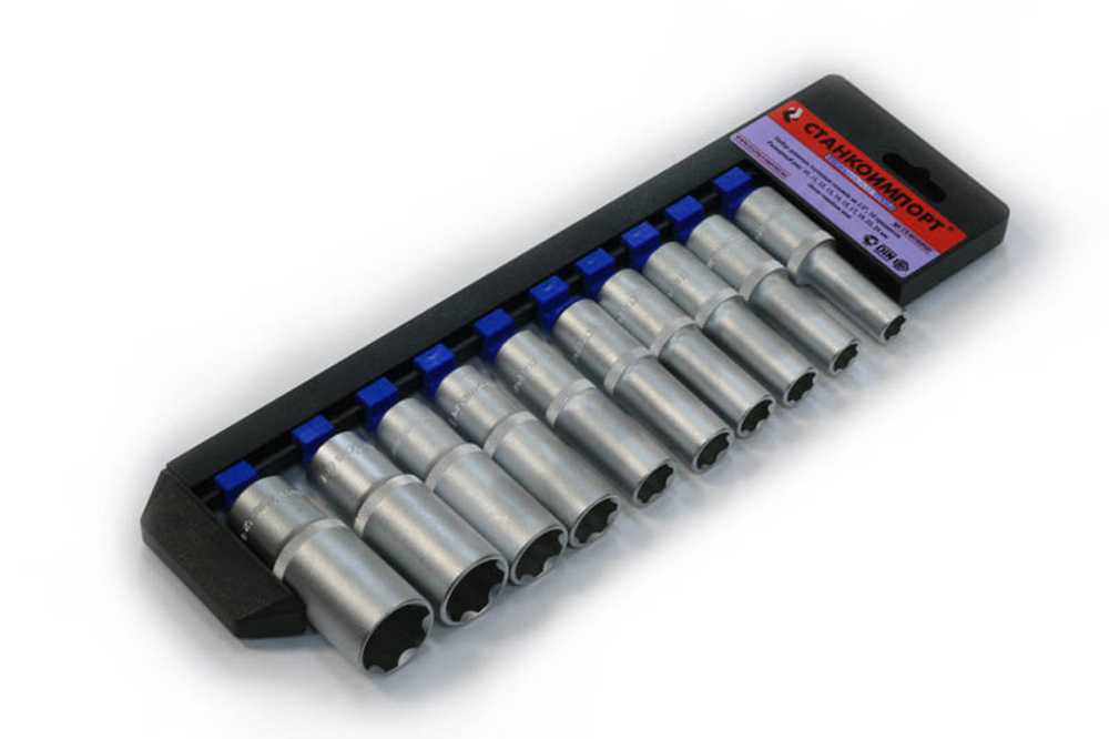 Набор длинных торцевых головок СТАНКОИМПОРТ, CS-4010DPHD