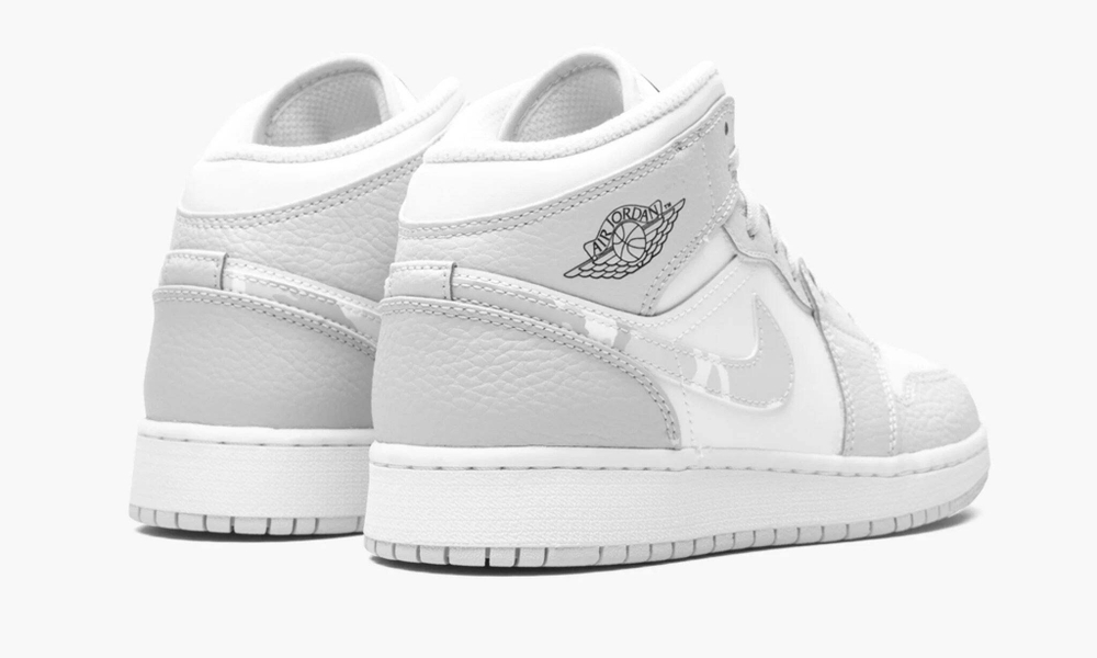 Air Jordan 1 Mid SE GS "Grey Camo"