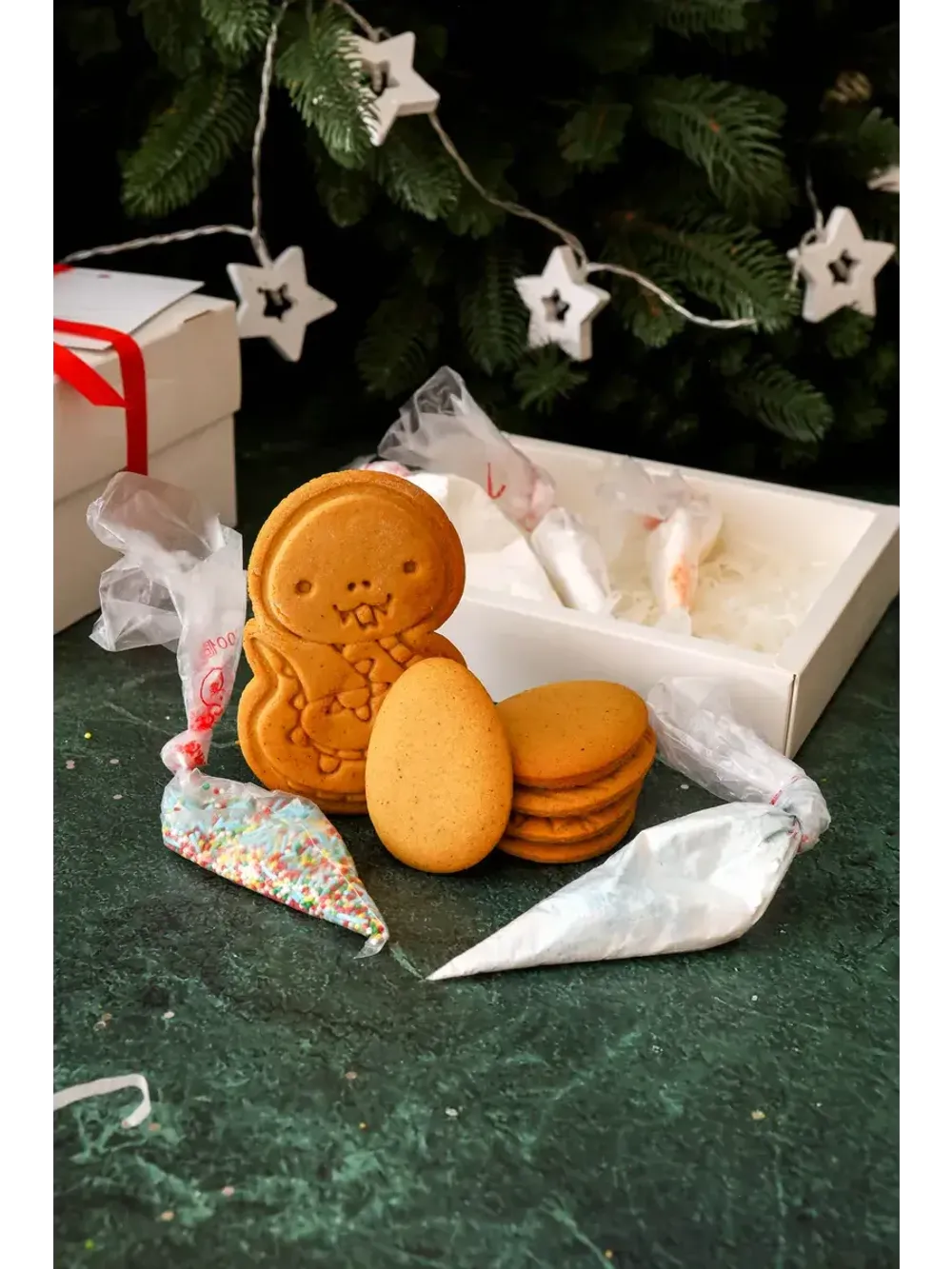 Имбирные пряники "Змея" мастер-класс