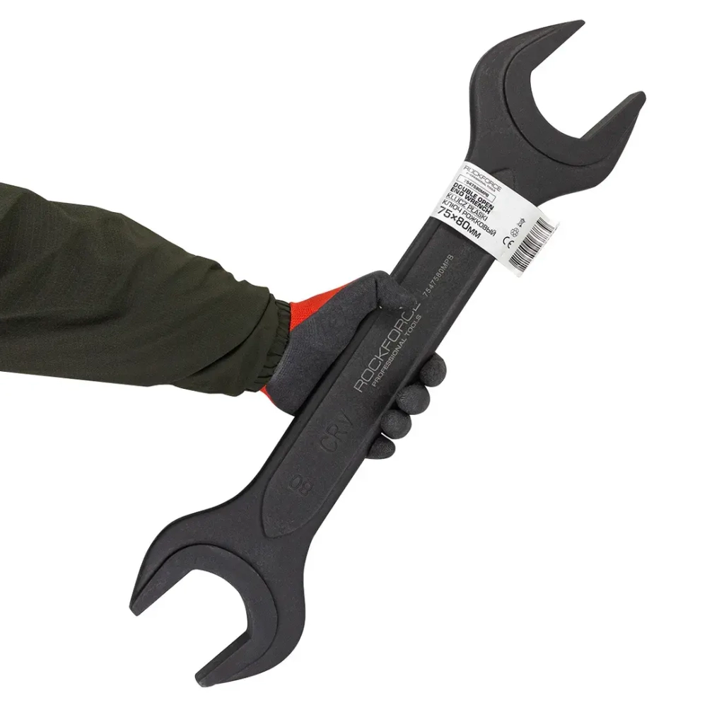 Ключ рожковый 75х80мм RockFORCE RF-7547580MPB