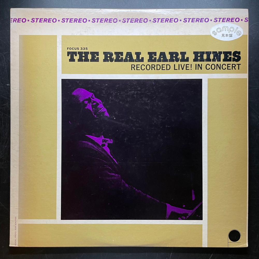 Earl Hines ‎– Recorded Live! In Concert (Япония) Promo