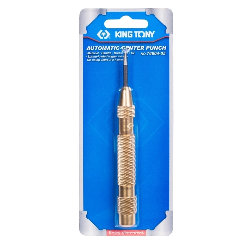 KING TONY (76804-05) Кернер 1,3x130 мм, автоматический