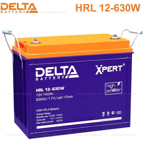 Аккумуляторная батарея Delta HRL 12-630W Xpert (12V / 140Ah)