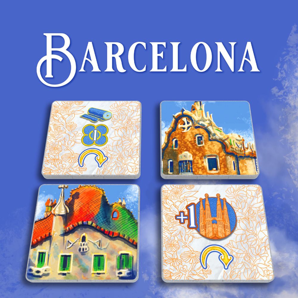 [Предзаказ] Barcelona: New Building Bonus Tiles