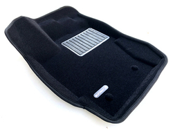 Коврики салона для RENAULT Duster (2014-) / NISSAN Terrano (2014-) Euromat 3D Business черные. Арт. EMC3D-004209