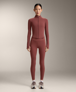 Oysho Легкая и теплая высокотехнологичная куртка, линялый махагон