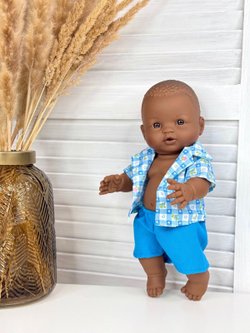 Кукла Manolo Dolls виниловая Obamin 33см (10025)