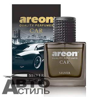 Ароматизатор спрей AREON 50мл PERFUME GLASS SILVER/Серебро MCP05
