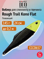 Воблер для рыбалки DUO Rough Trail Kono Flat 160F, CJA0685 Blood Gold, 160 мм, 48 г, плавающий, джеркбейт