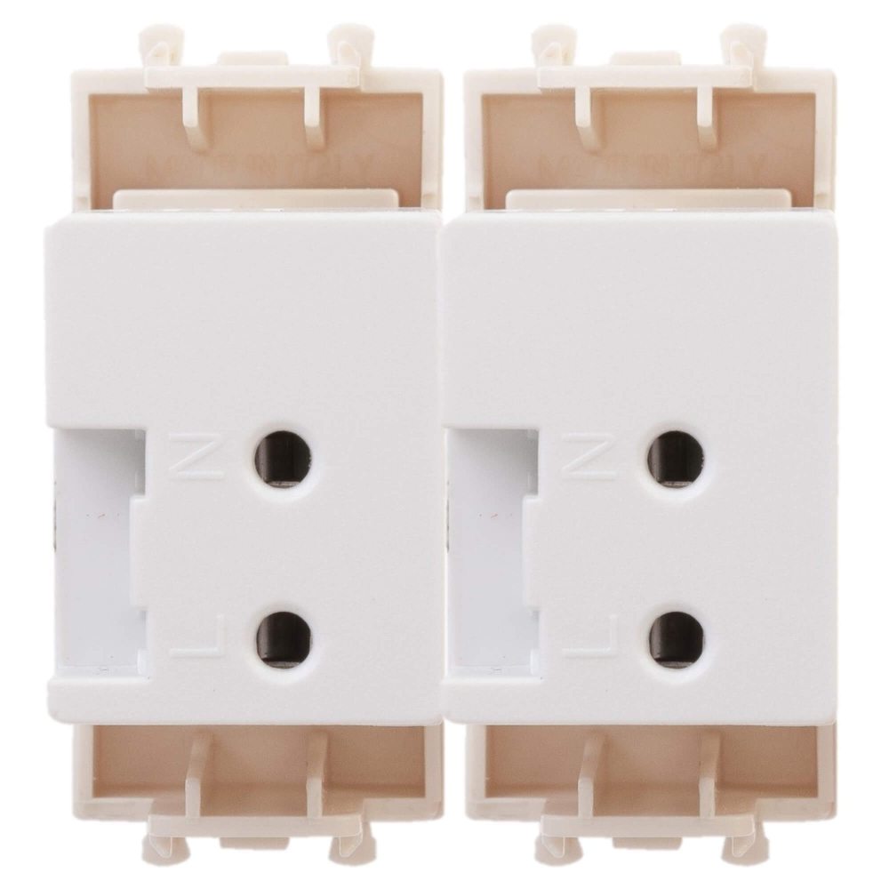 USB зарядное устройство модульное, "Avanti", "Ванильная дымка", 2 модуля