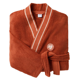 Теннисный халат Roland Garros Clay P.Homme Bouclette - terracotta