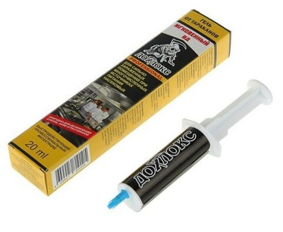 Дохлокс Мгновенный яд 20мл шприц, гель от тараканов