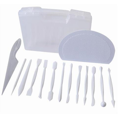 Набор Инструментов Для Работы С Мастикой, 14 Предметов, Пластик 50Wa005B