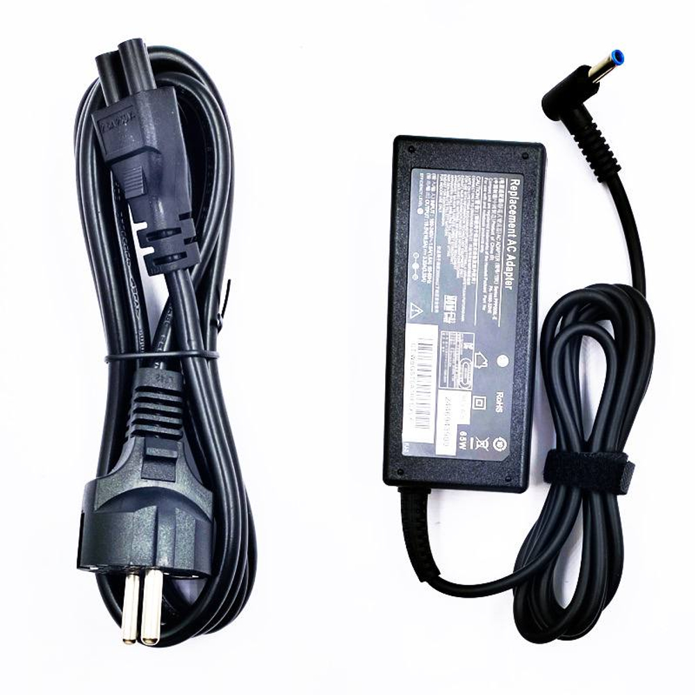 Блок питания для ноутбука HP 19.5V, 3.33A, 65W (4.5*3 с иглой)