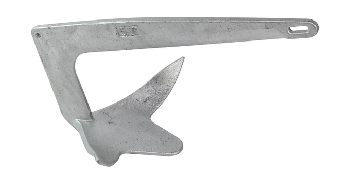 Якорь Брюса 5 кг, оцинкованный, Marine Rocket