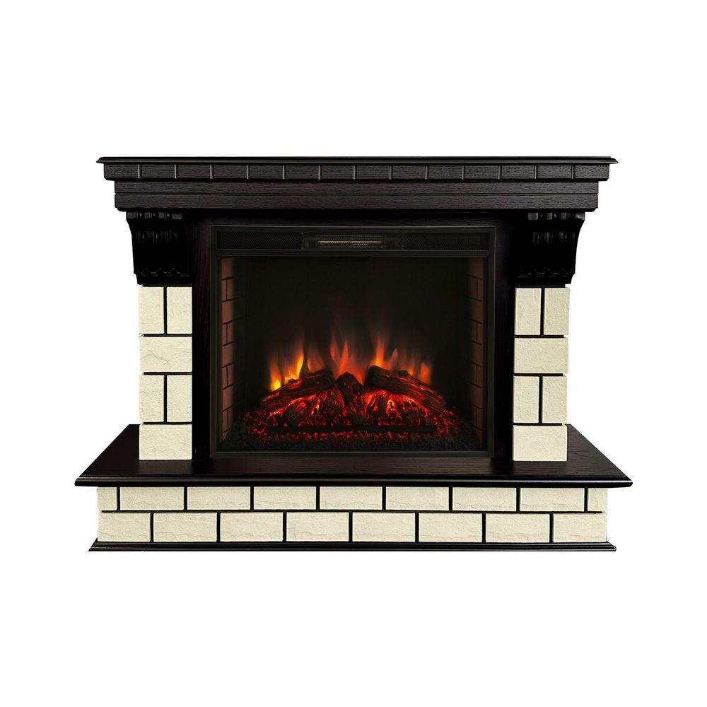 Электрокамин RealFlame Castle 26 AO античный дуб с очагом Epsilon 26 S IR