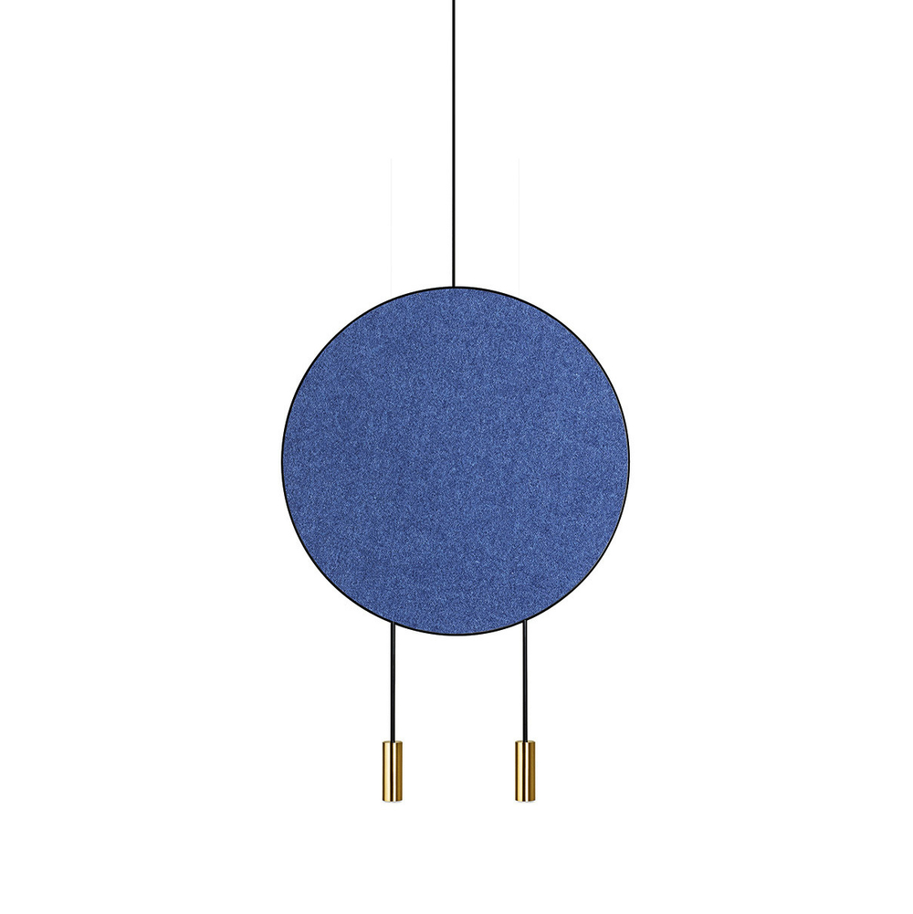 Pendant design lamp  REVOLTA by Estiluz (Blue)